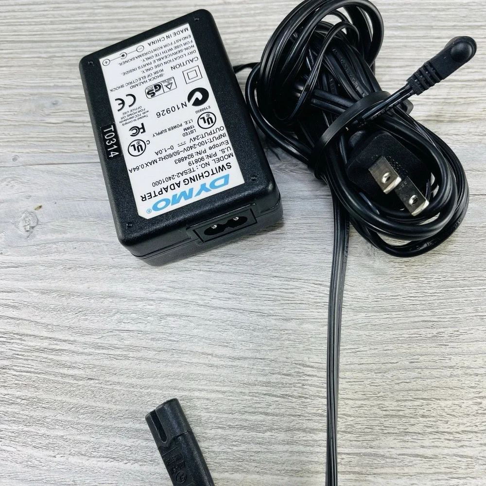 DYMO Switching Adapter Power Supply 24V 1.0A TESA2-2401000 Genuine Original